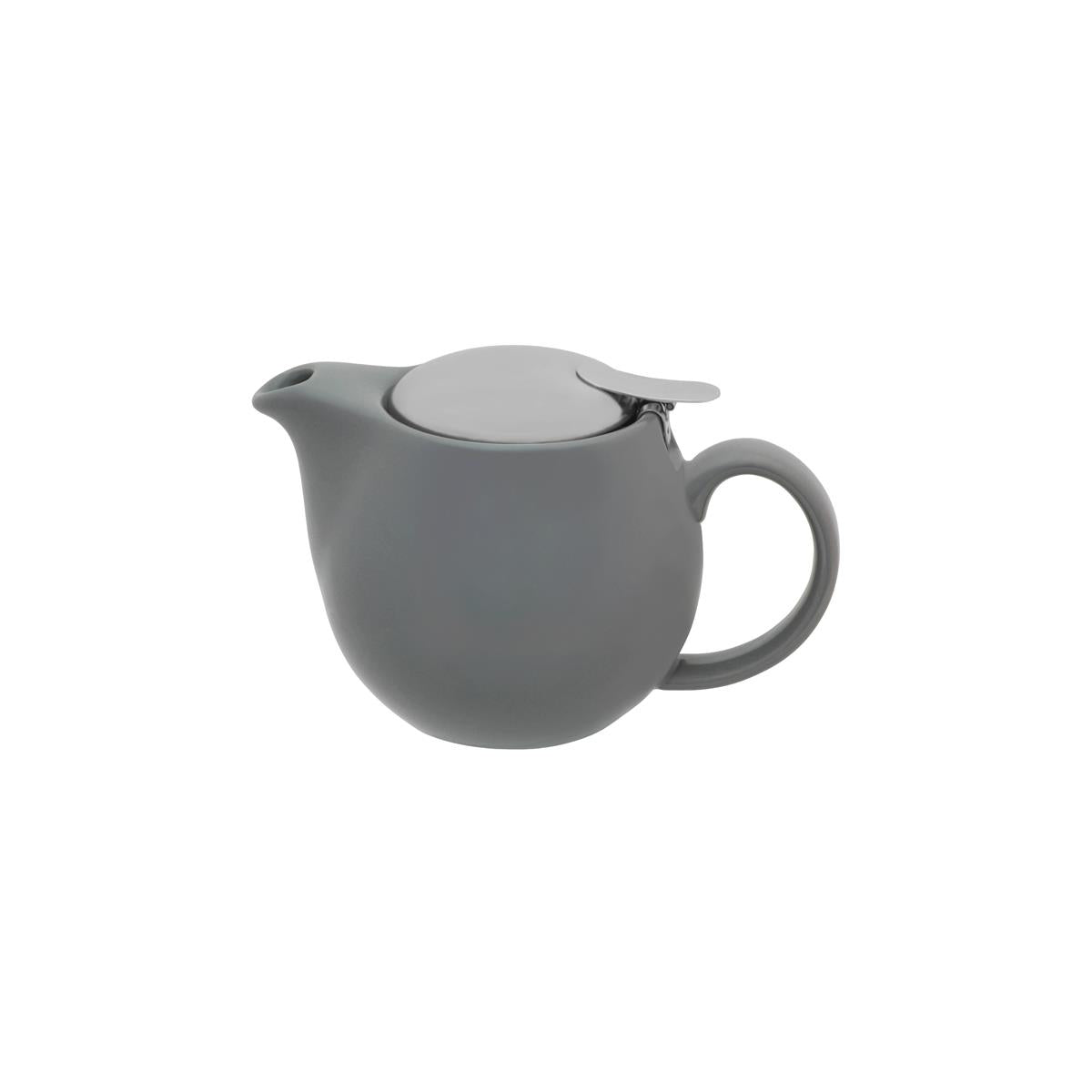 BW0570 - Brew-French Grey Infusion Teapot S/S Lid/Infuser- 350ml (Sold in sets of 2)