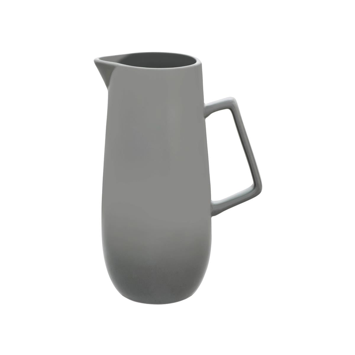 Brew-French Grey Solid Colour Water Jug 1.2L