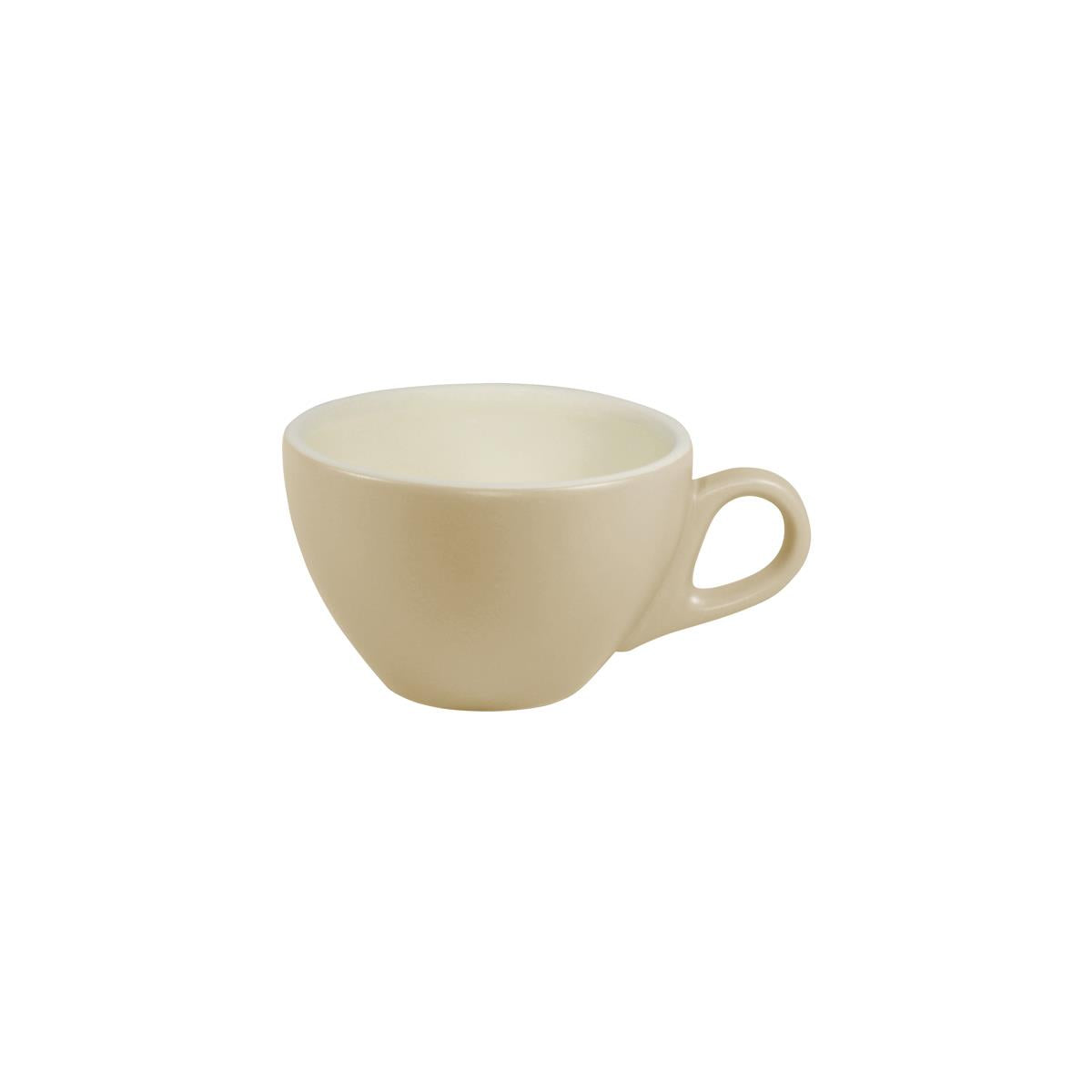 Brew-Harvest/White Matt Cappuccino Cup 220ml (Sold in sets of 6)