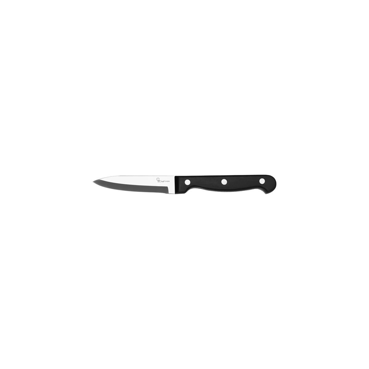 GS-2003 - Get Set Paring Knife S/S W/Blk Hdl 90Mm