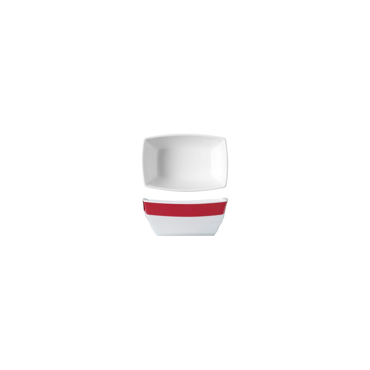 RPM9520RED - Maxadura Resonate-Sugar Pack Holder 100x65x40mm Red Band (Sold in sets of 12)