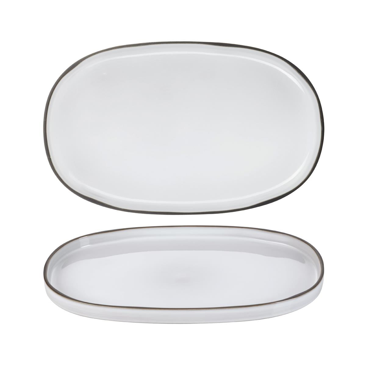 RV652758 - Revol Caractere Oval Service Plate 355x218mm (Sold in sets of 4) - Image 2