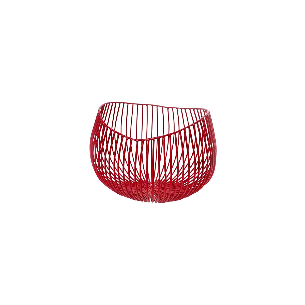 SERAXB7211275R - Serax Antonino Sciortino Small Wire Basket 230X200X160Mm Red