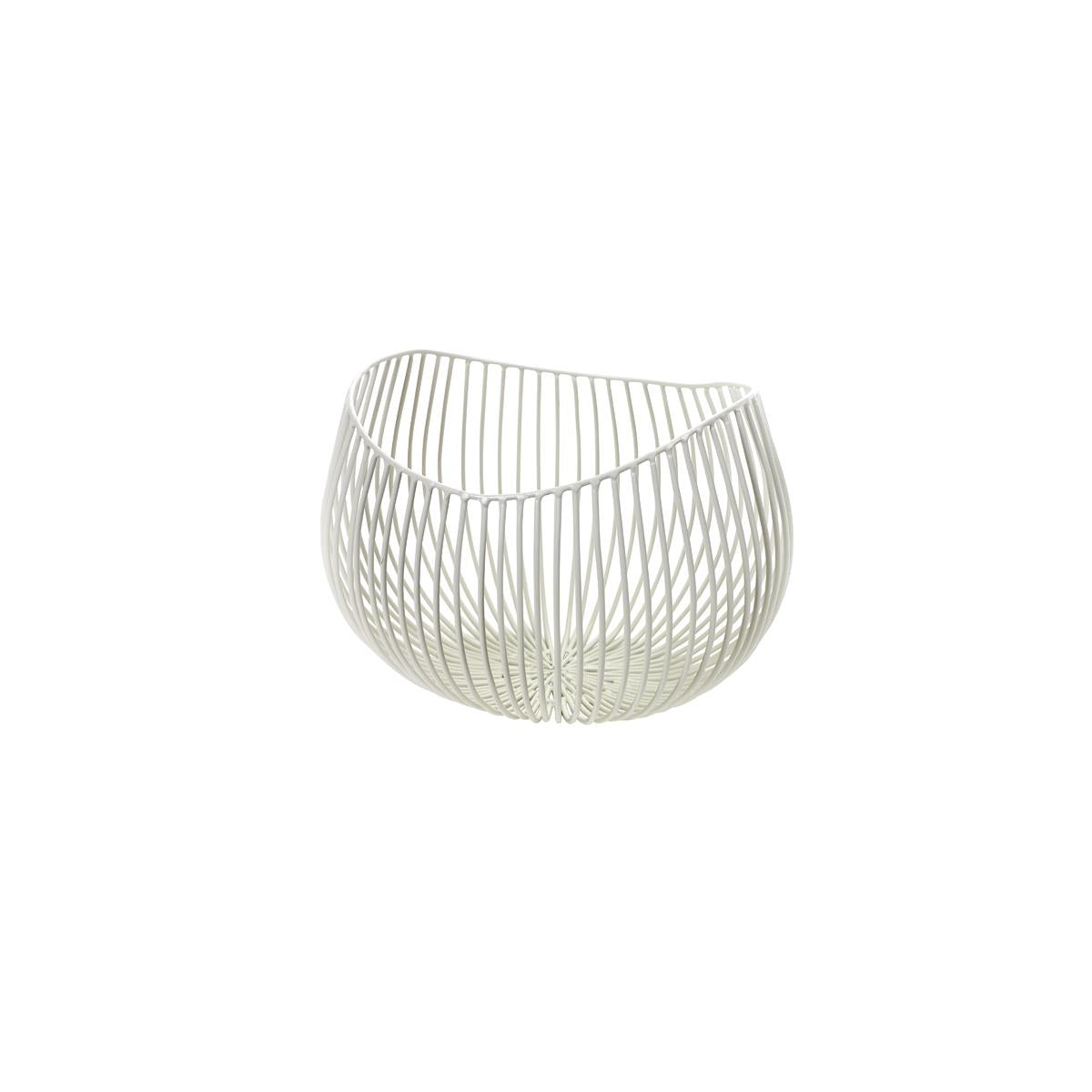 SERAXB7211275W - Serax Antonino Sciortino Small Wire Basket 230X200X160Mm Wht