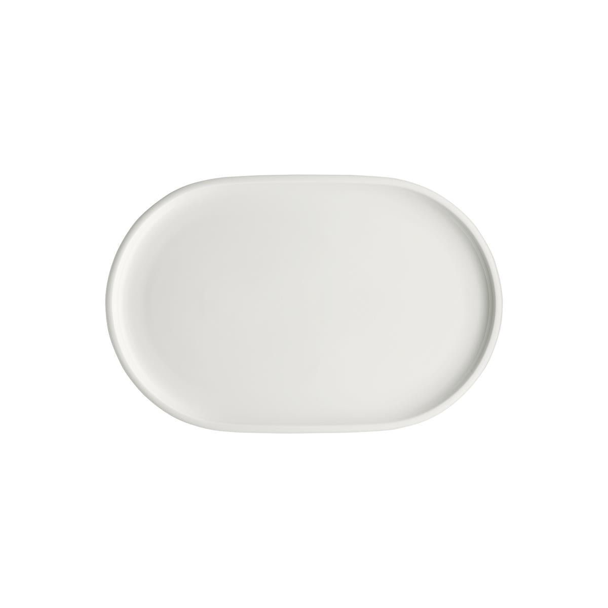 SH9252230 - Schonwald Shiro Oval Platter Coupe 300X194X23Mm White