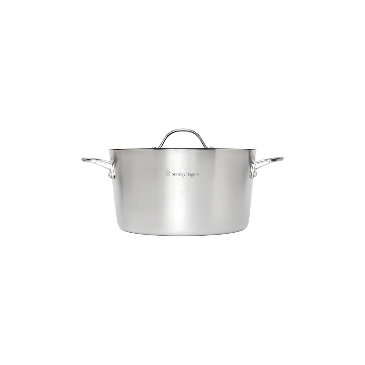 SR42307 - Stanley Rogers Casserole-Conical Tri Ply 240mm/4.5L (Sold in sets of 2)