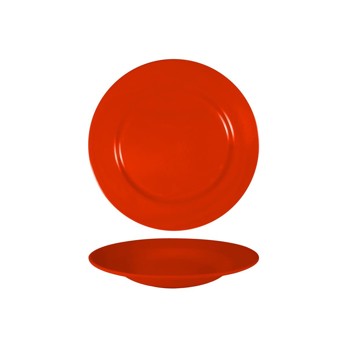 Superware Red Round Soup Plate 230Mm (Sold in sets of 12)