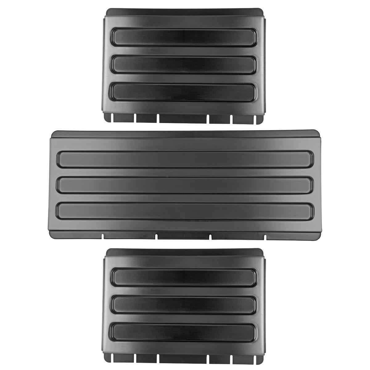 Unica Trolley Panel Set Black To Suit 09603