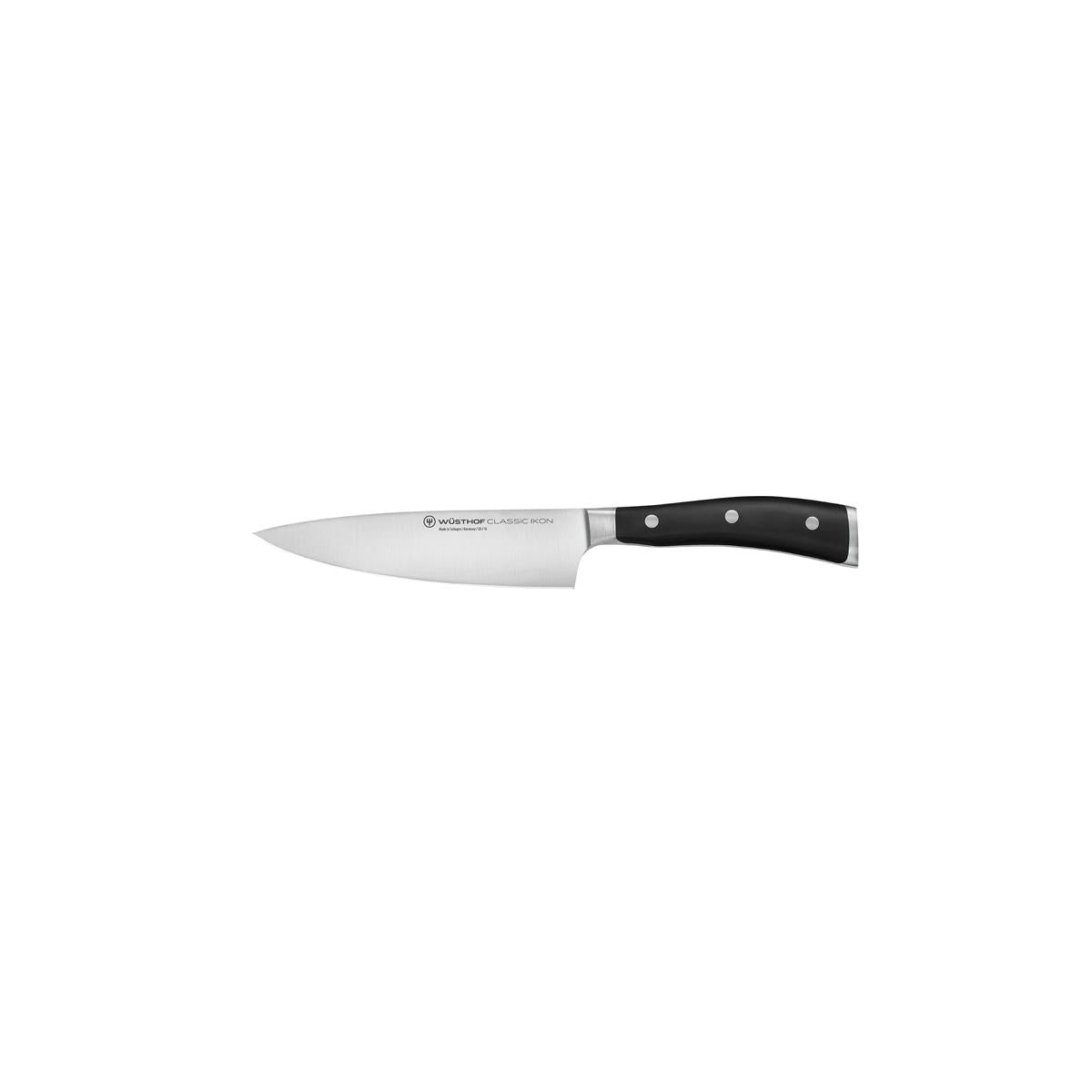 28006 - Wusthof Classic Ikon Black Cook'S Knife 160mm (1040330116W)