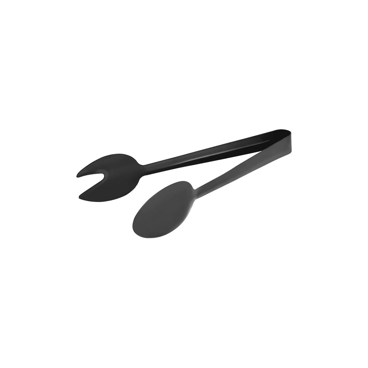 Tablekraft Round Spoon/Fork Tongs 1Pc Gun Metal 230Mm