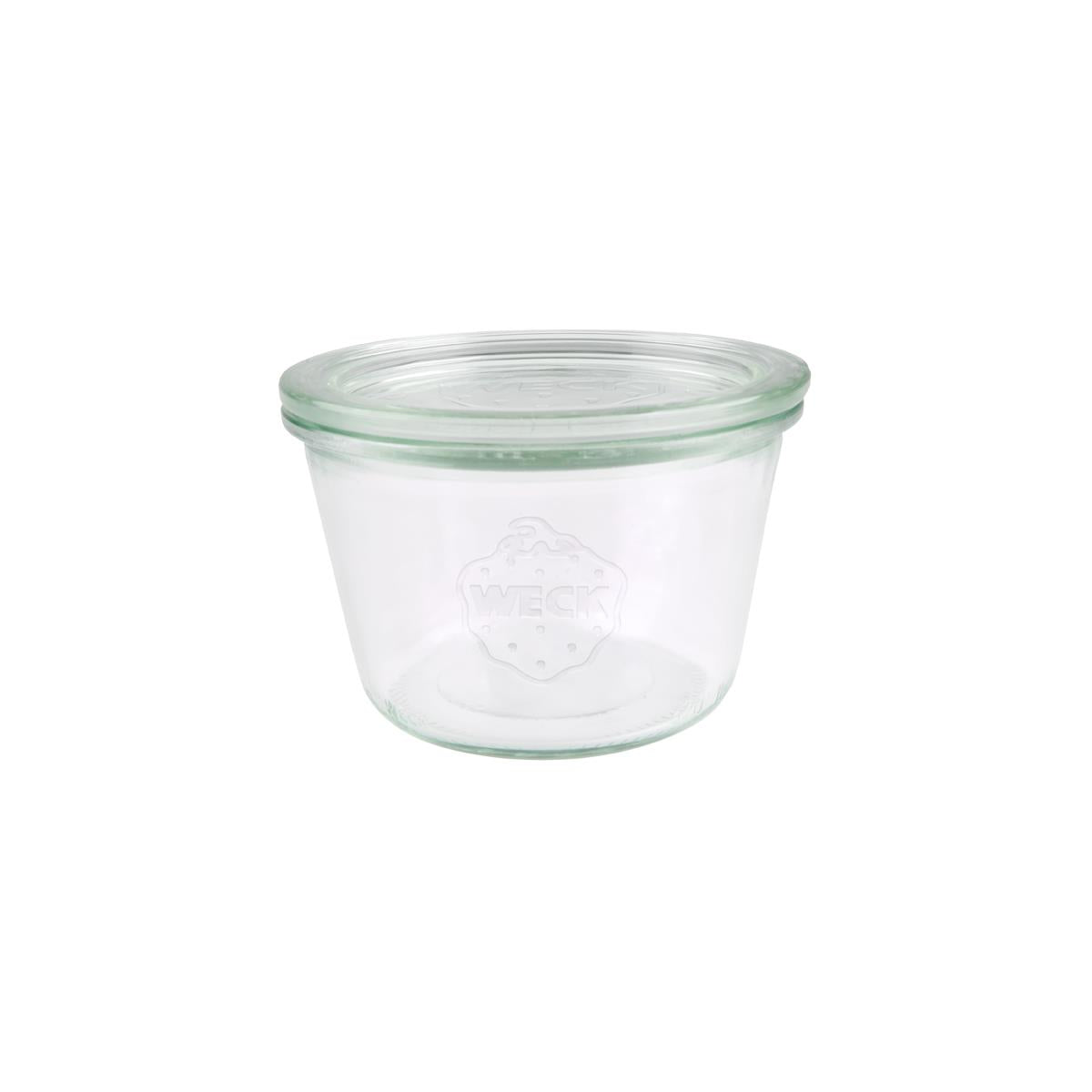 Weck Glass Jar W/Lid 370ml 100x69mm (741) (Sold in sets of 6)