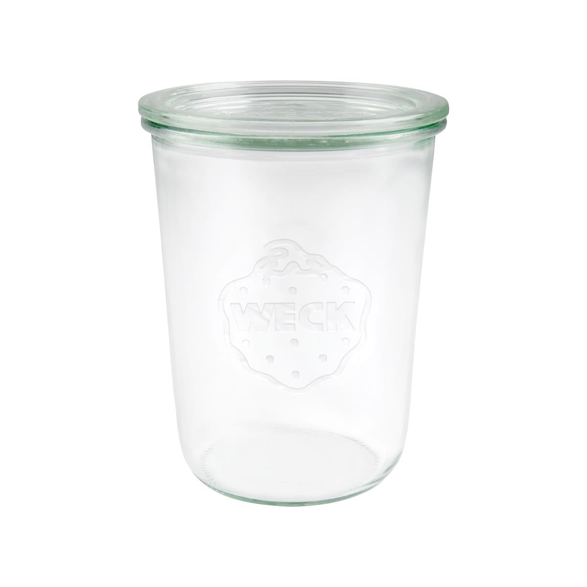 Weck Glass Jar W/Lid 100x147mm (743) (Set of 6)