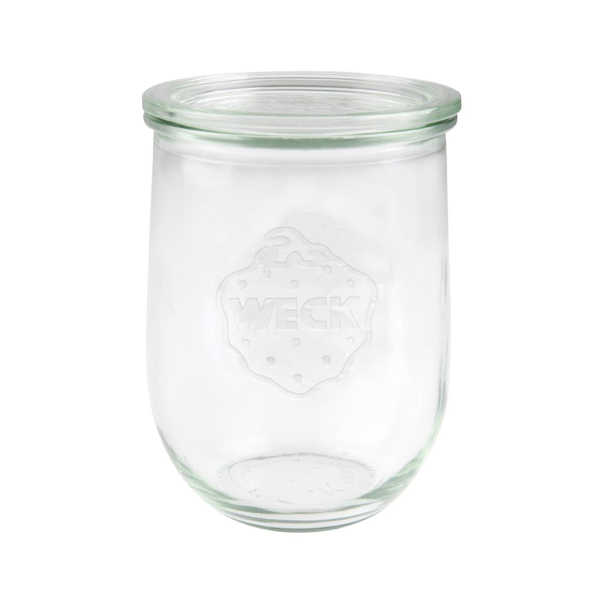 Weck Tulip Glass Jar W/Lid (Sold in sets of 6)