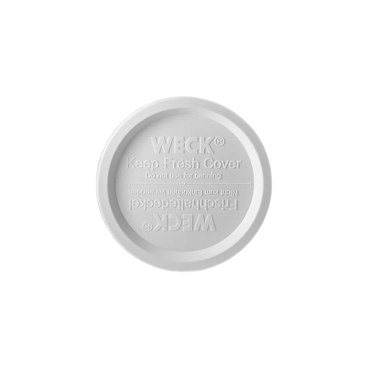 82391 - Weck Keep Fresh Plastic Covers Lid (Pack of 5) - Image 2