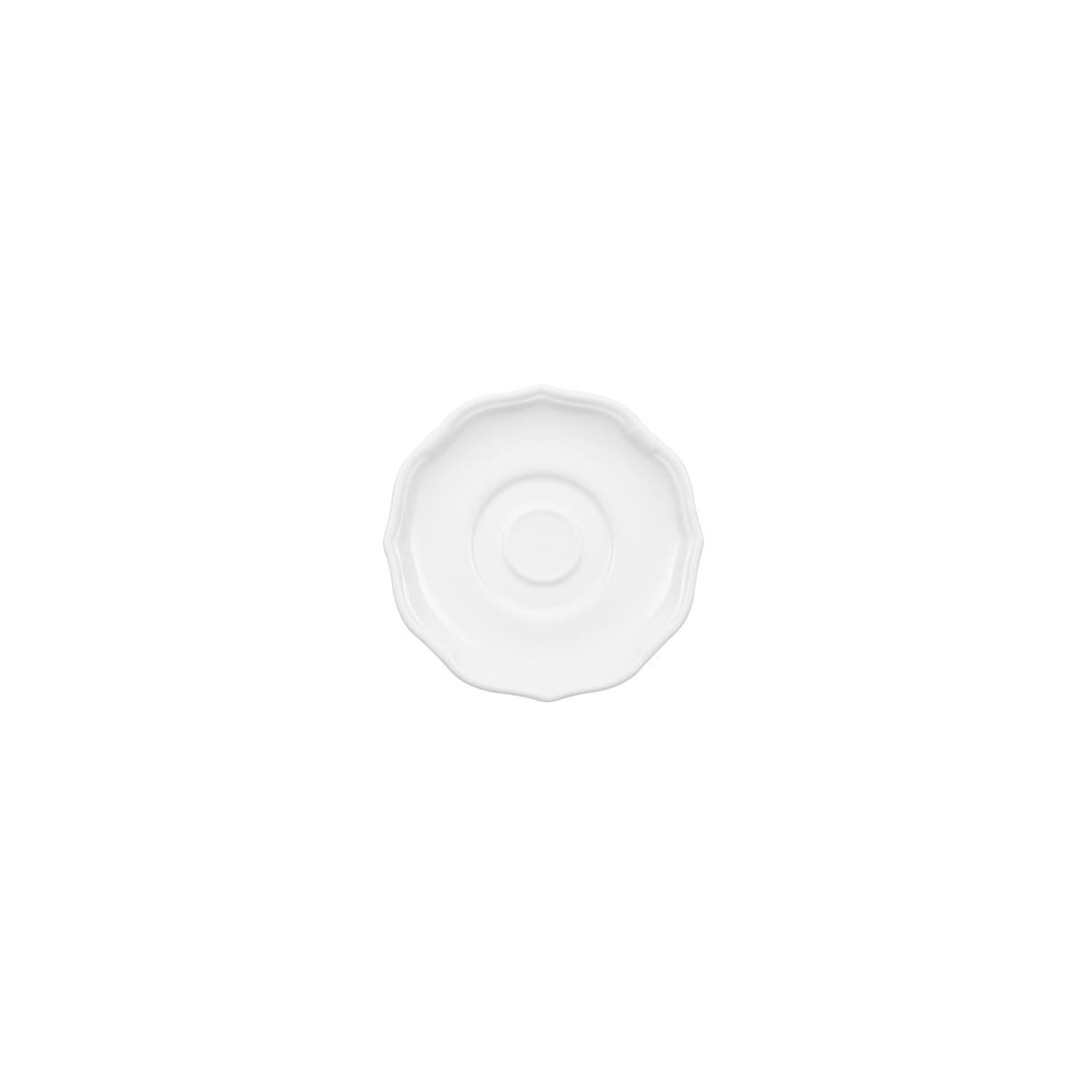 VB16-3318-1280 - Villeroy and Boch La Scala Saucer 160Mm White (Sold in sets of 6)