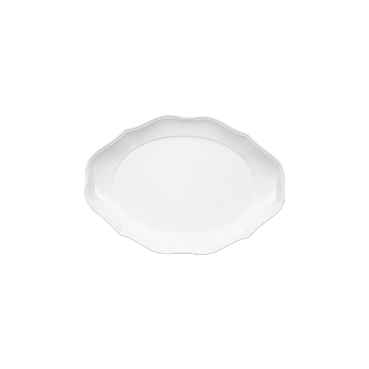 VB16-3318-2710 - Villeroy and Boch La Scala Oval Plate W/Rim White (Sold in sets of 6) - Image 2