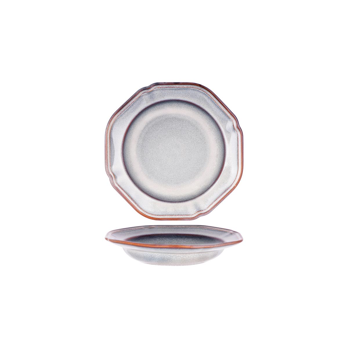 Tablekraft Provincial Vintage Bowl Rim 231x49mm Ivory Mist (Sold in sets of 6)