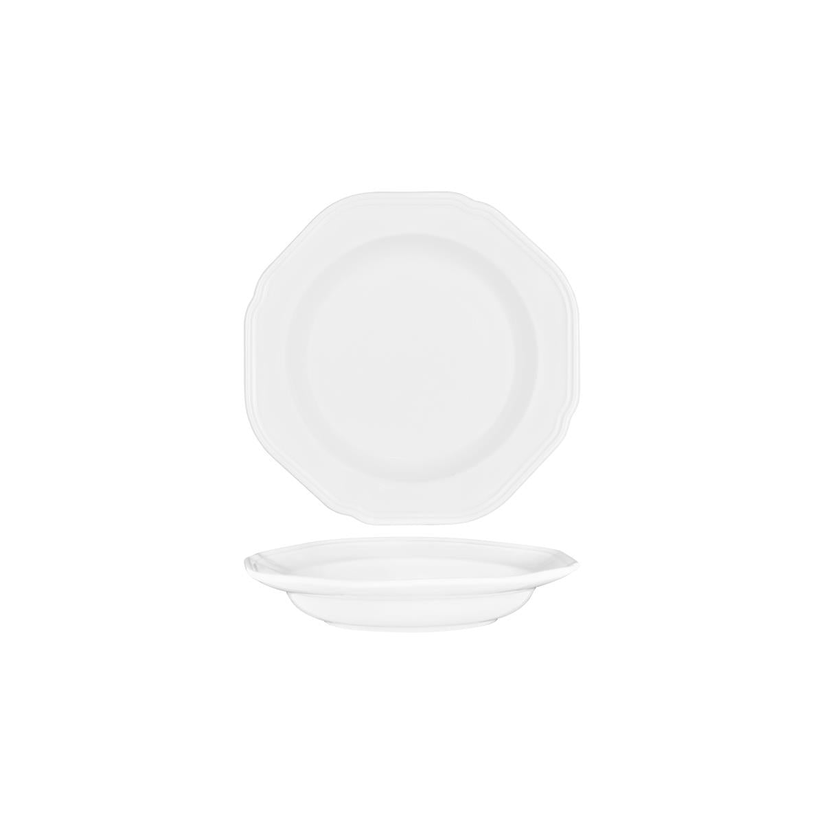 Tablekraft Provincial Vintage Plate Rim 190x25mm Cotton (Sold in sets of 6)