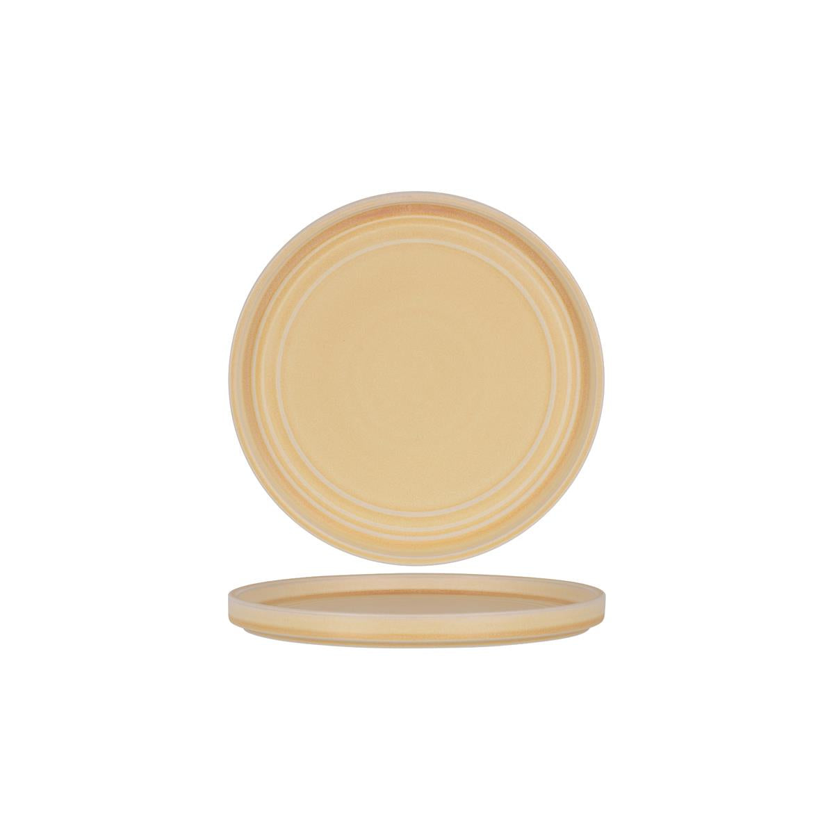 Tablekraft Urban Loft Round Plate Sandstone (Sold in sets of 6)