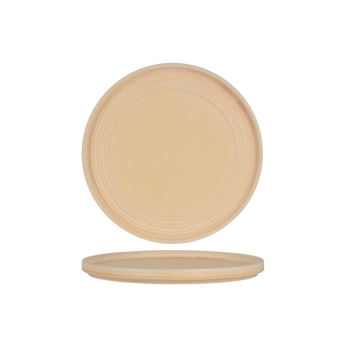 Tablekraft Urban Loft Round Plate Sandstone (Sold in sets of 6)