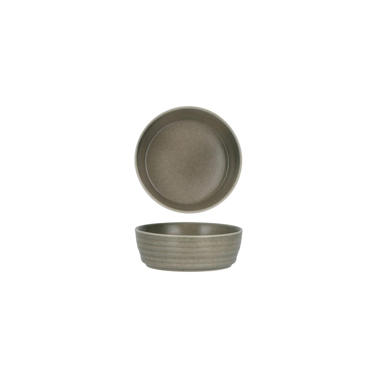 906331 - Tablekraft Urban Loft Round Frost 143x45mm Grey (Sold in sets of 4)