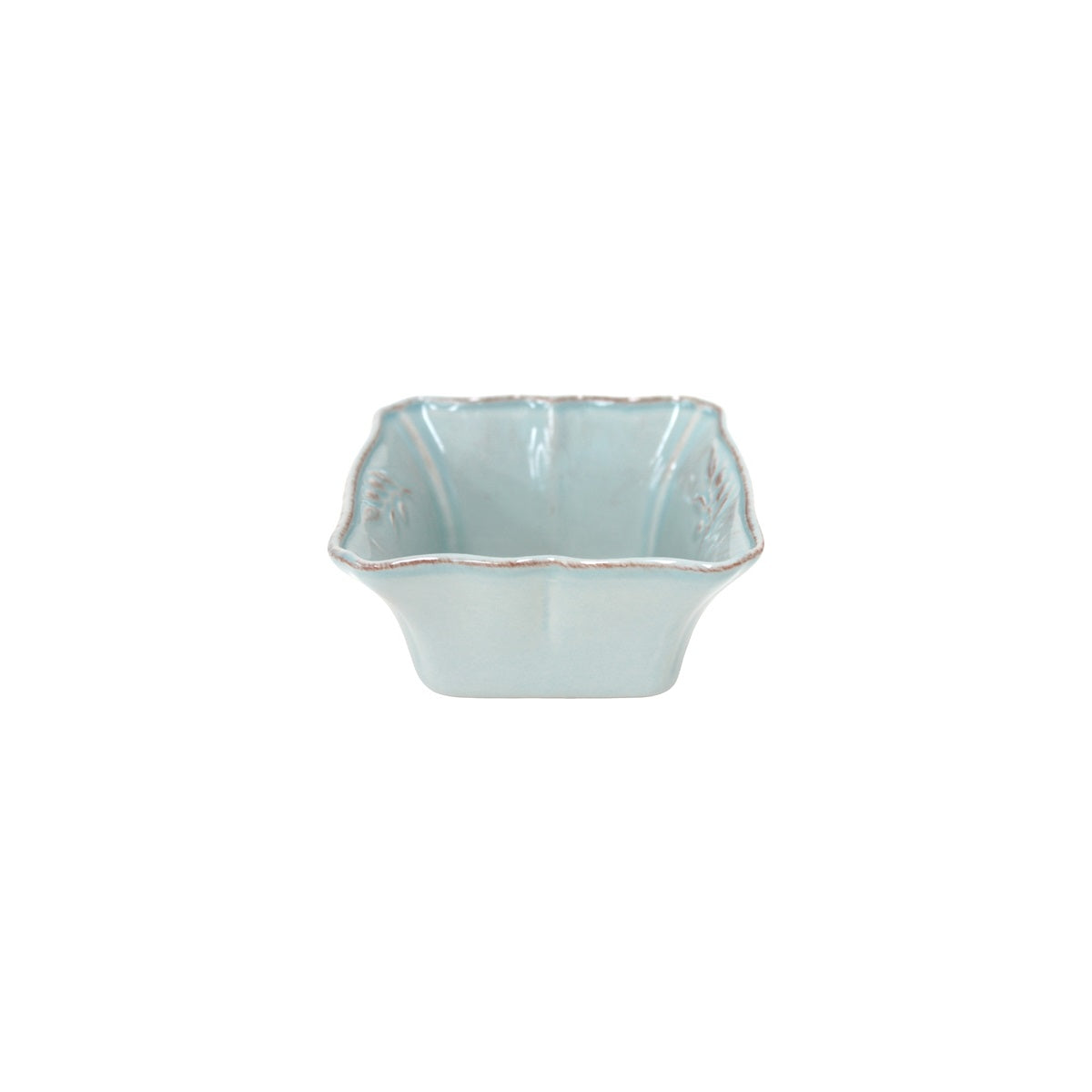 300064 - Costa Nova Alentejo Sqr Bowl 123mm 360ml Turq (Js131-Trq) (Sold in sets of 6)