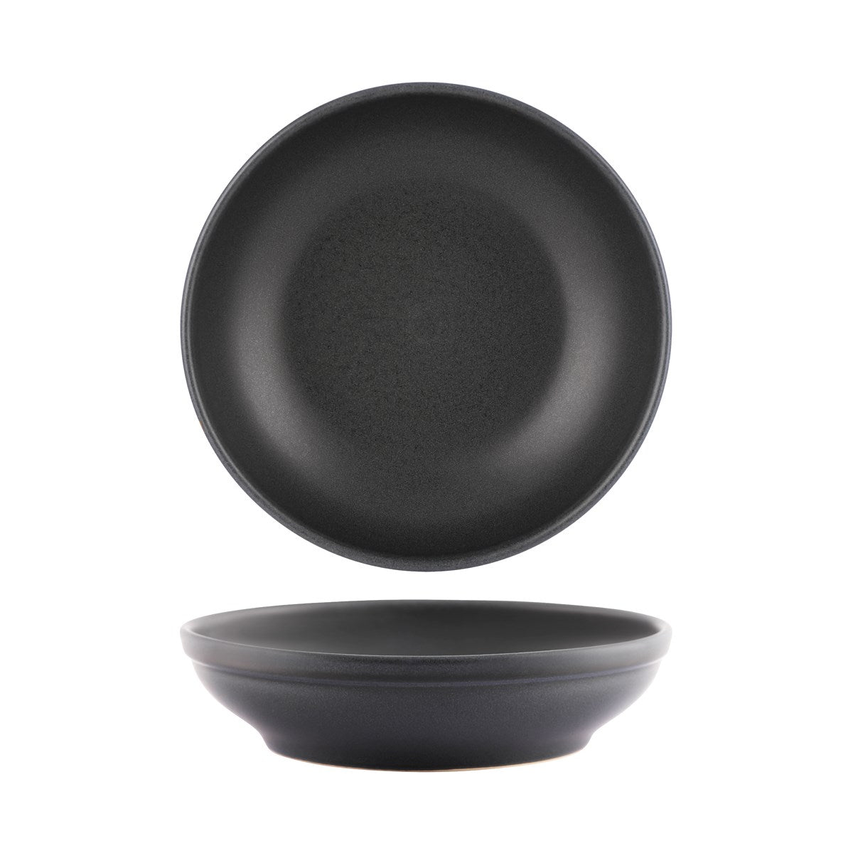Tablekraft Artistica Round Bowl Flared 230x55mm Slate (Sold in sets of 2)