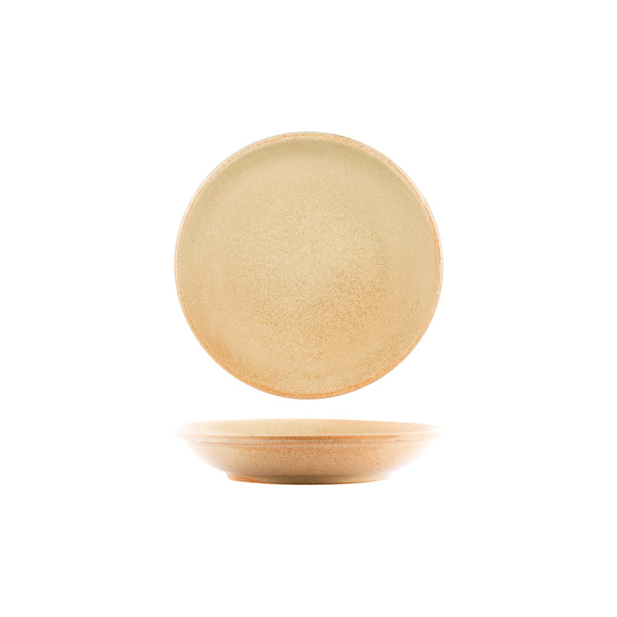 Tablekraft Artistica Round Coupe Plate 210x30mm Flame (Sold in sets of 4)