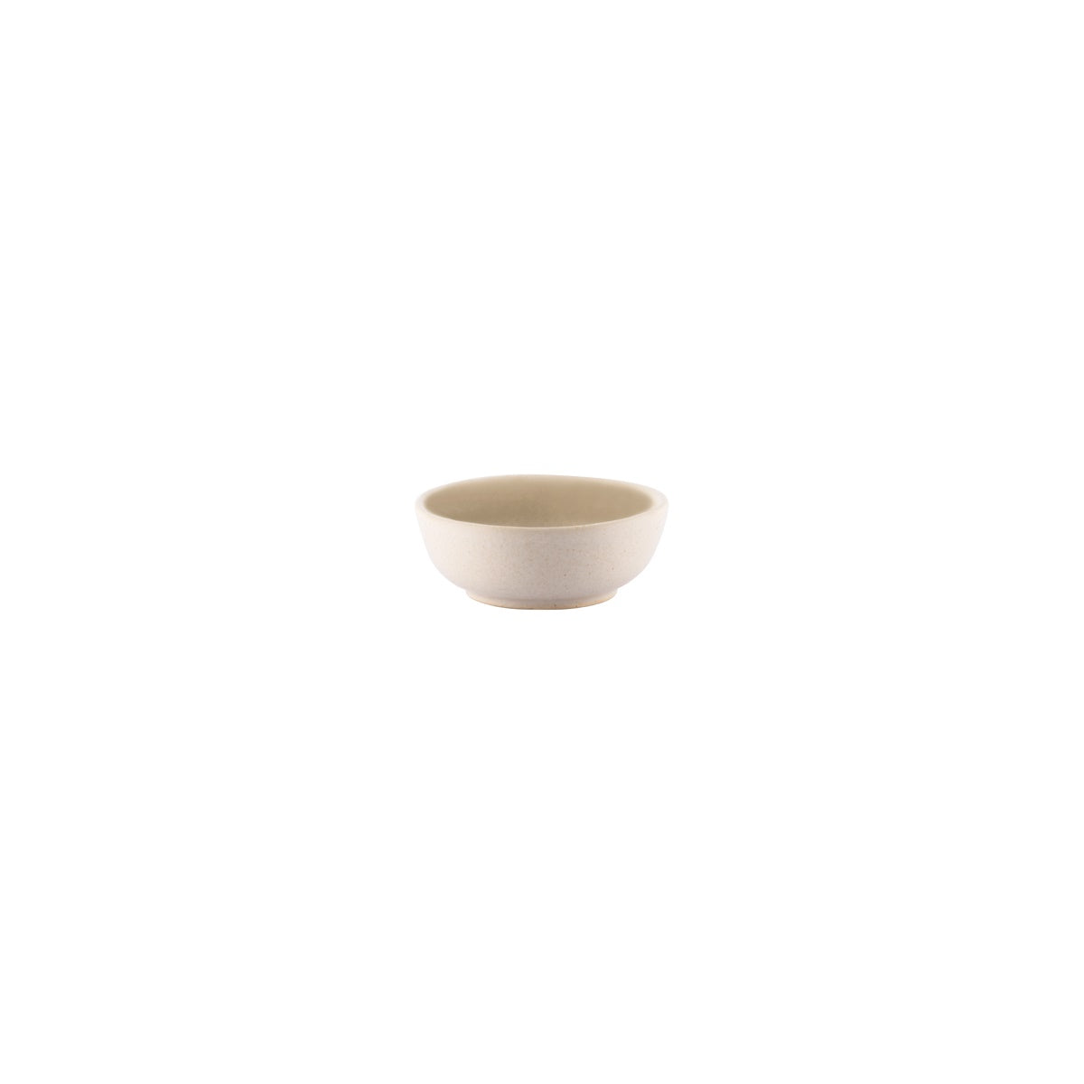 98468 - Tablekraft Artistica Round Sauce Dish-Sand (Sold in sets of 6)
