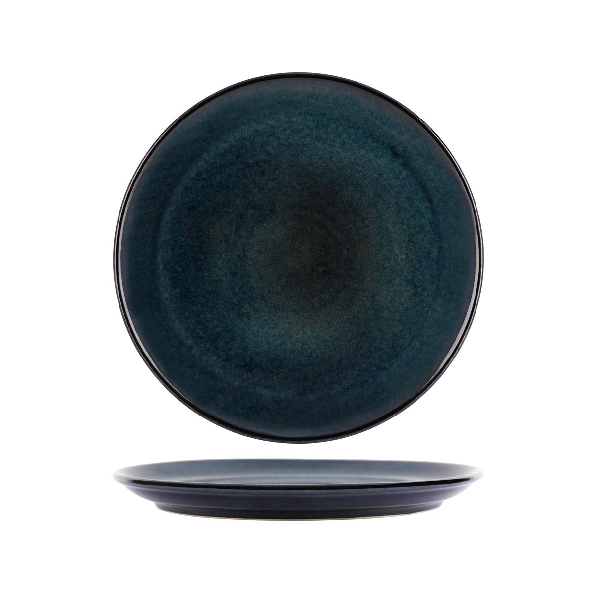Tablekraft Artistica Round Plate R/Edge 270Mm Midnight Blue