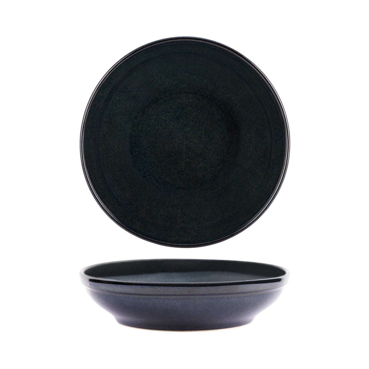 98737 - Tablekraft Artistica Rnd Bowl Flared 230x55mm Midnight Blue (Sold in sets of 2)