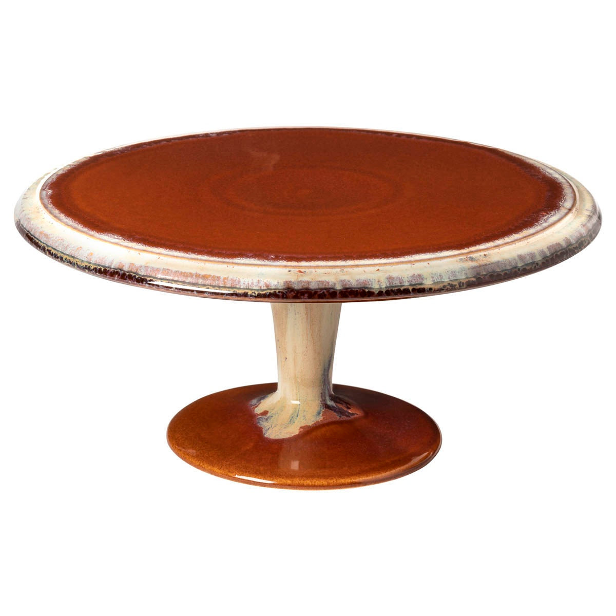 401263 - Casafina Poterie Footed Plate 332x142mm Caramel (Zap331-Lat)