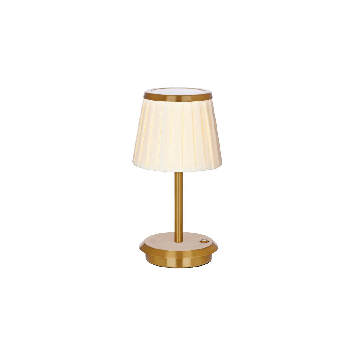 Tablekraft Adelaide Cordless Table Lamp Led 135X260mm Brass
