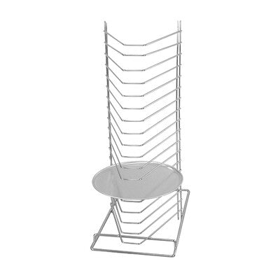 Caterchef Chrome Pizza Trays Racks - Bench & Wall Mount Models (720mm H)