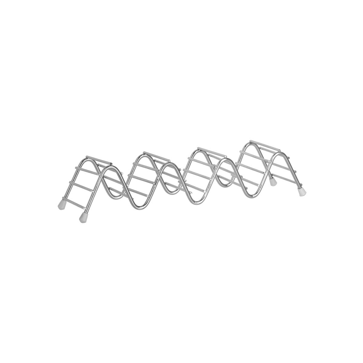 78709 - Chef Inox Coney Is 3-Comp Wire Taco Holder/Stand 245x60x65mm (Sold in sets of 12)