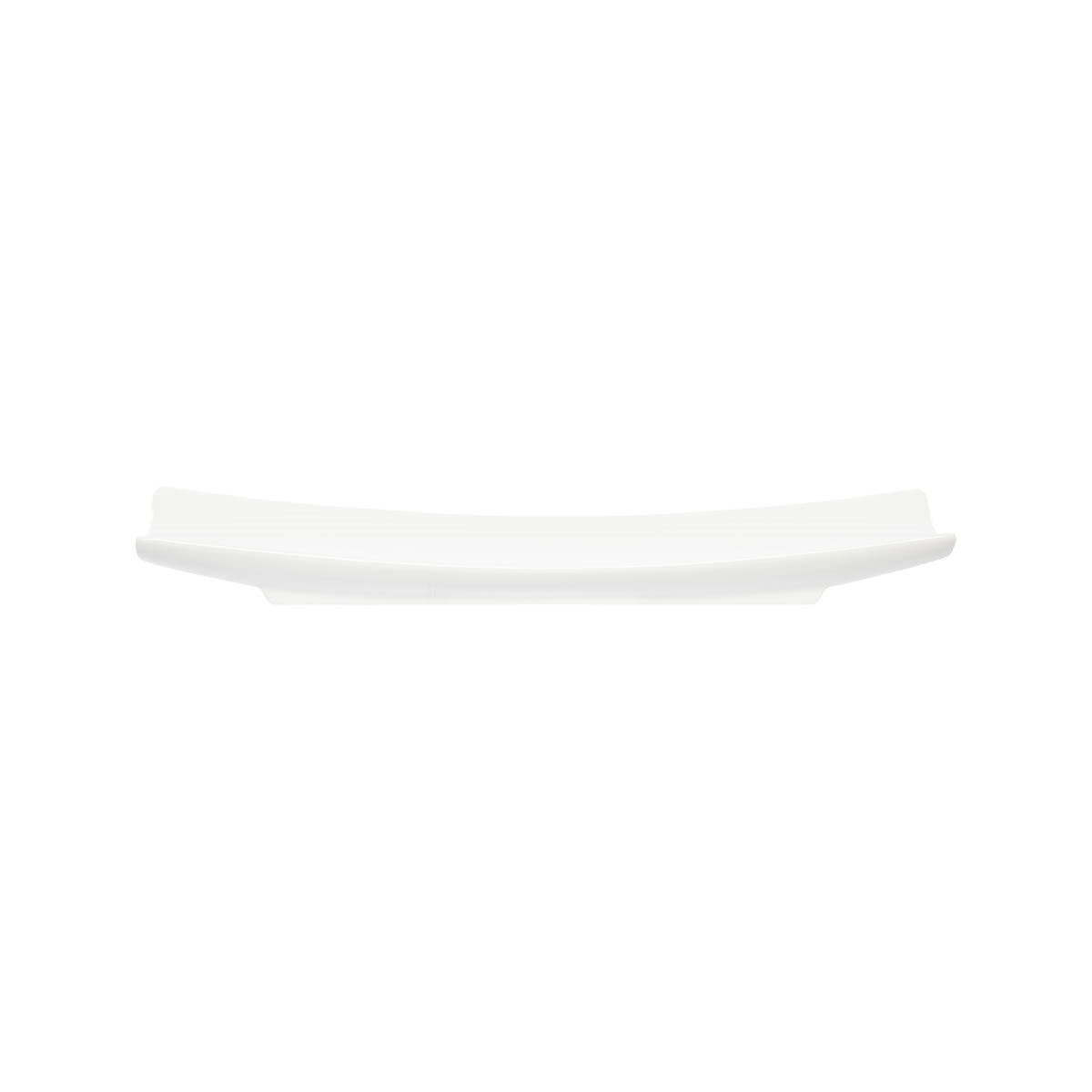 Tablekraft Core White Rectangular Curved (Sold in sets of 6)