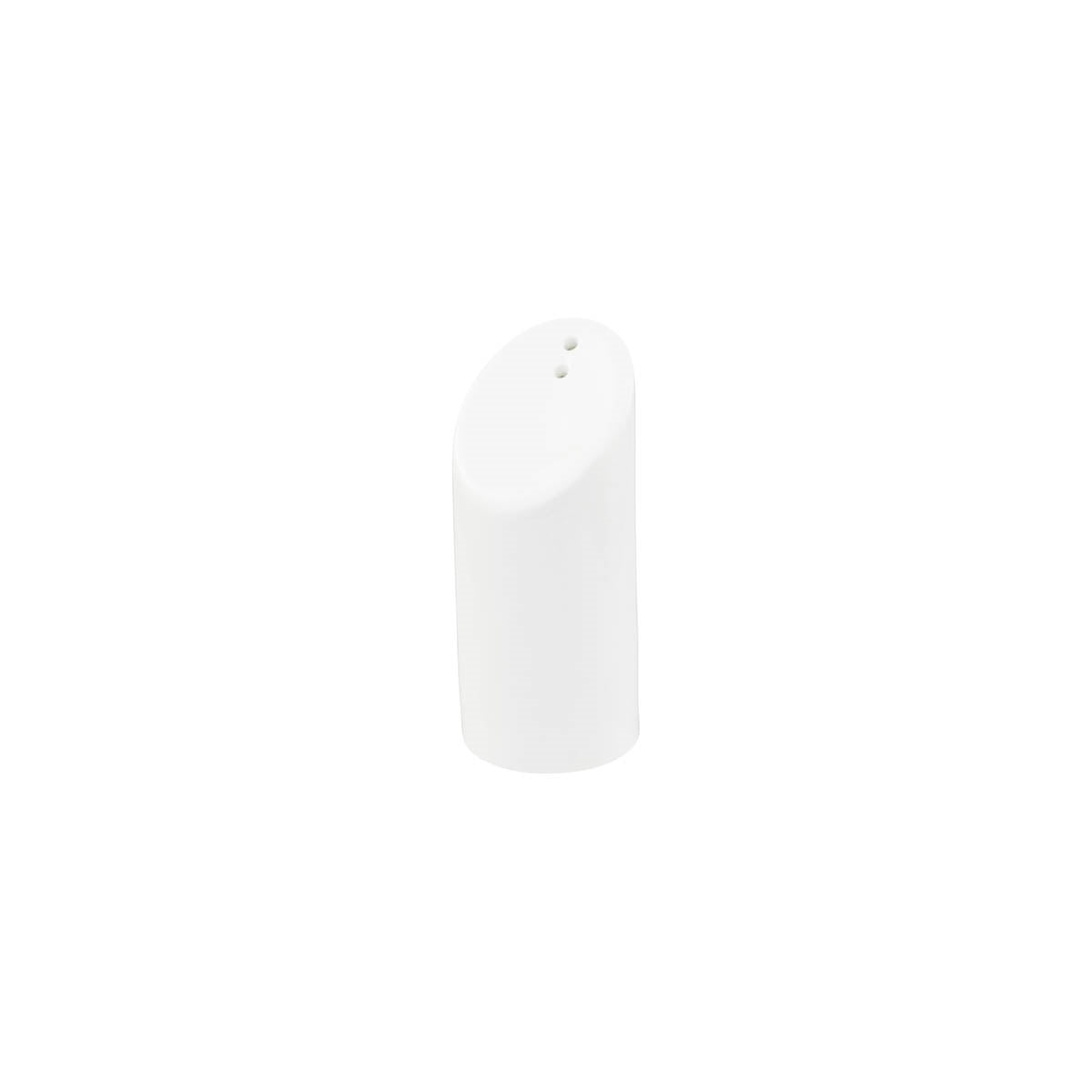 92054 - Tablekraft Core White Salt Shaker (2 Hole) Slant 38x80mm (Sold in sets of 12)