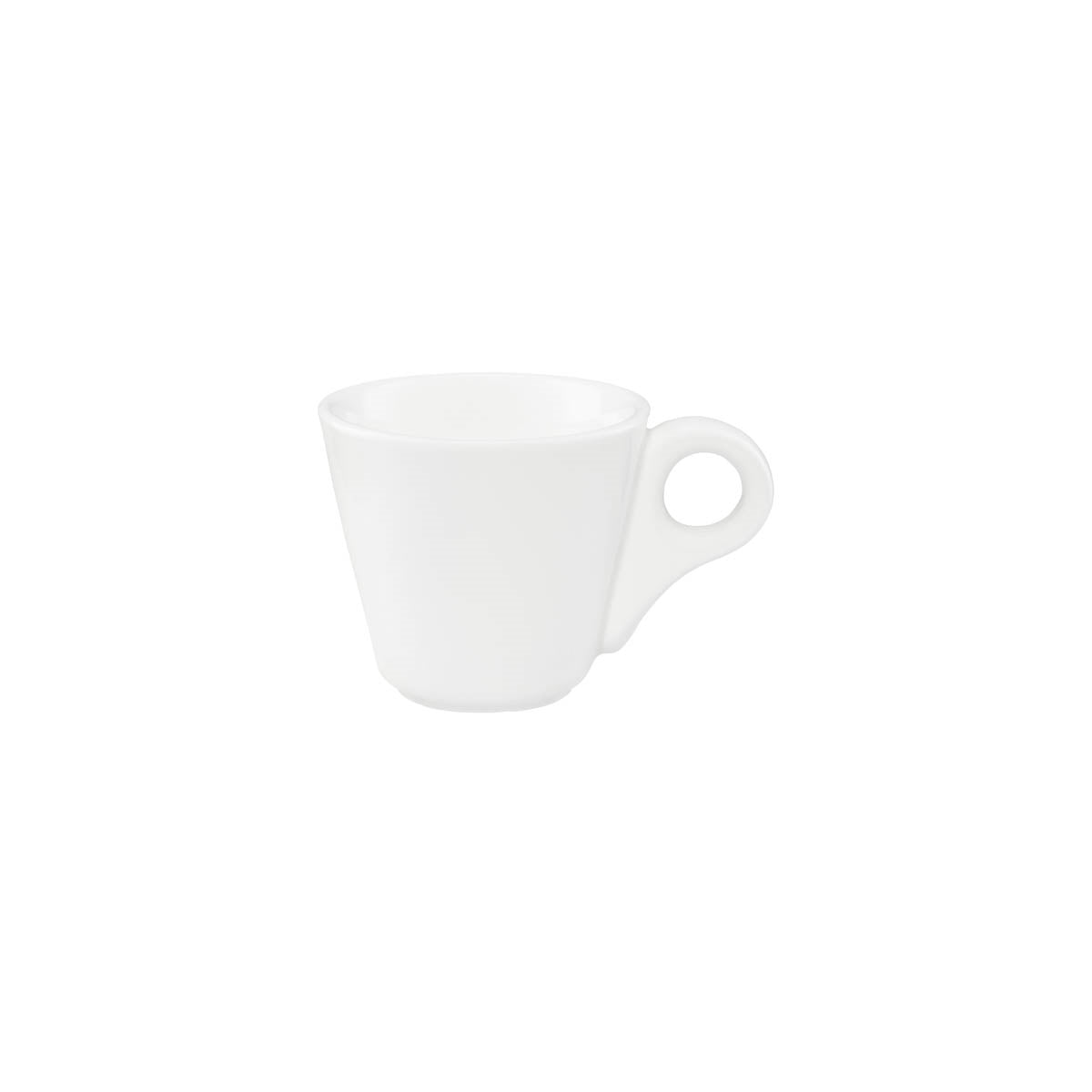 Tablekraft Core White Espresso Cup V-Shape 70ml, 86x58mm (Sold in sets of 12)