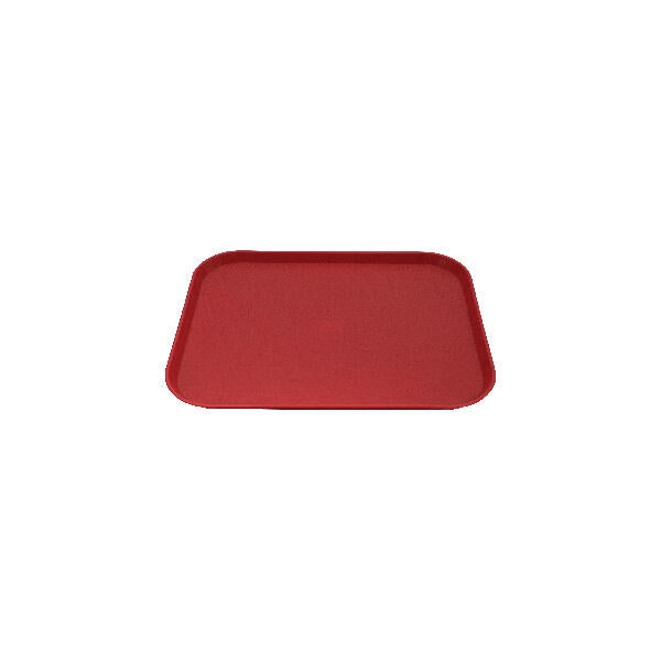 Caterrax Plastic Fast Food Trays - Commercial Cafeteria Serving Trays (Set of 12)