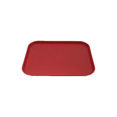 Caterrax Plastic Fast Food Trays - Commercial Cafeteria Serving Trays