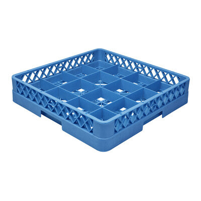 Caterrax Blue Glass Racks - Commercial Compartment Dishwasher Baskets