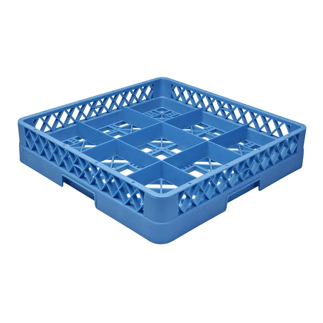 Caterrax Blue Glass Racks - Compartment Dishwasher Baskets