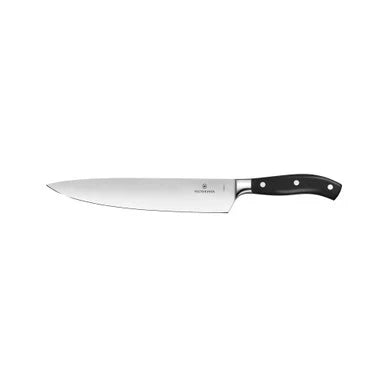 Chefs Knife,Straight Edge 25cm - Black