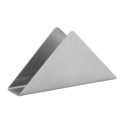 Trenton Stainless Steel Napkin Holders - Modern Tabletop Serviceware (Silver)