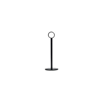 Trenton Heavy Base Ring Clip Table Number Stands - Tall Metal Menu Holders 70mm BASE