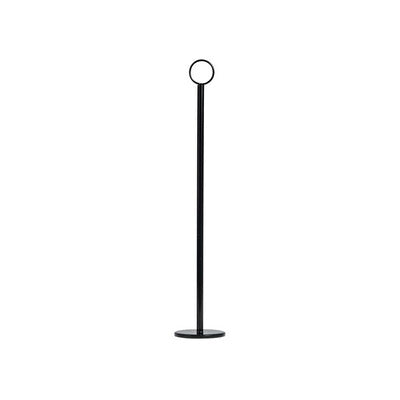 Trenton Heavy Base Ring Clip Table Number Stands - Tall Metal Menu Holders 70mm BASE