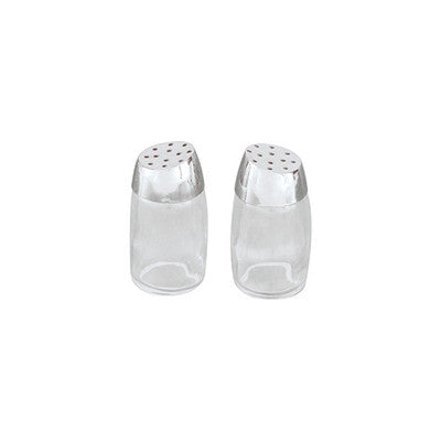 Trenton Glass Salt & Pepper Shakers - Square, Tower & Squire Sets