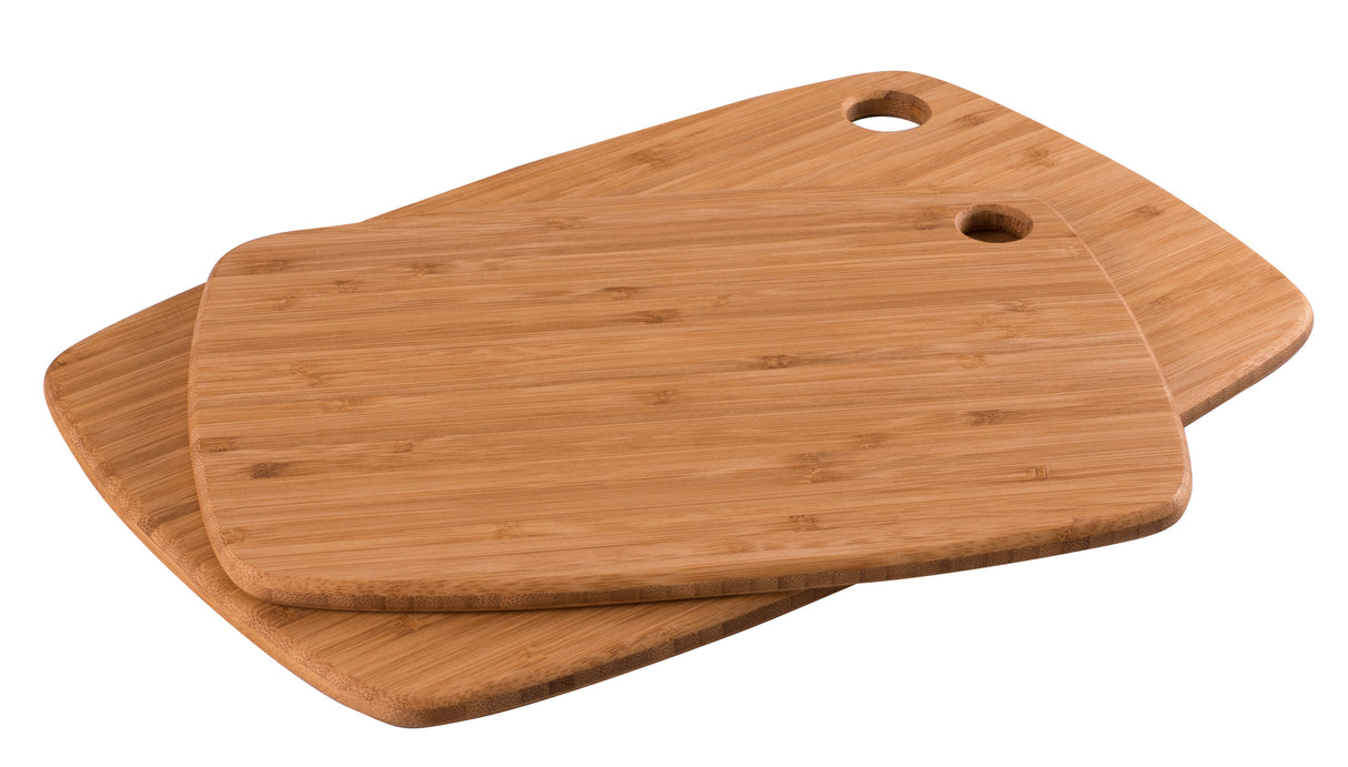 74387 - Tri-Ply Utility Boards - Set of 2, 27 x 20cm / 35 x 23cm Bamboo