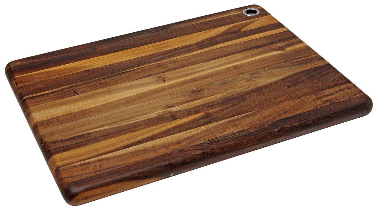 74515 - Acacia Long Grain Cutting Board 42x32x2.5cm | Premium Hardwood Kitchen Chopping & Serving Board