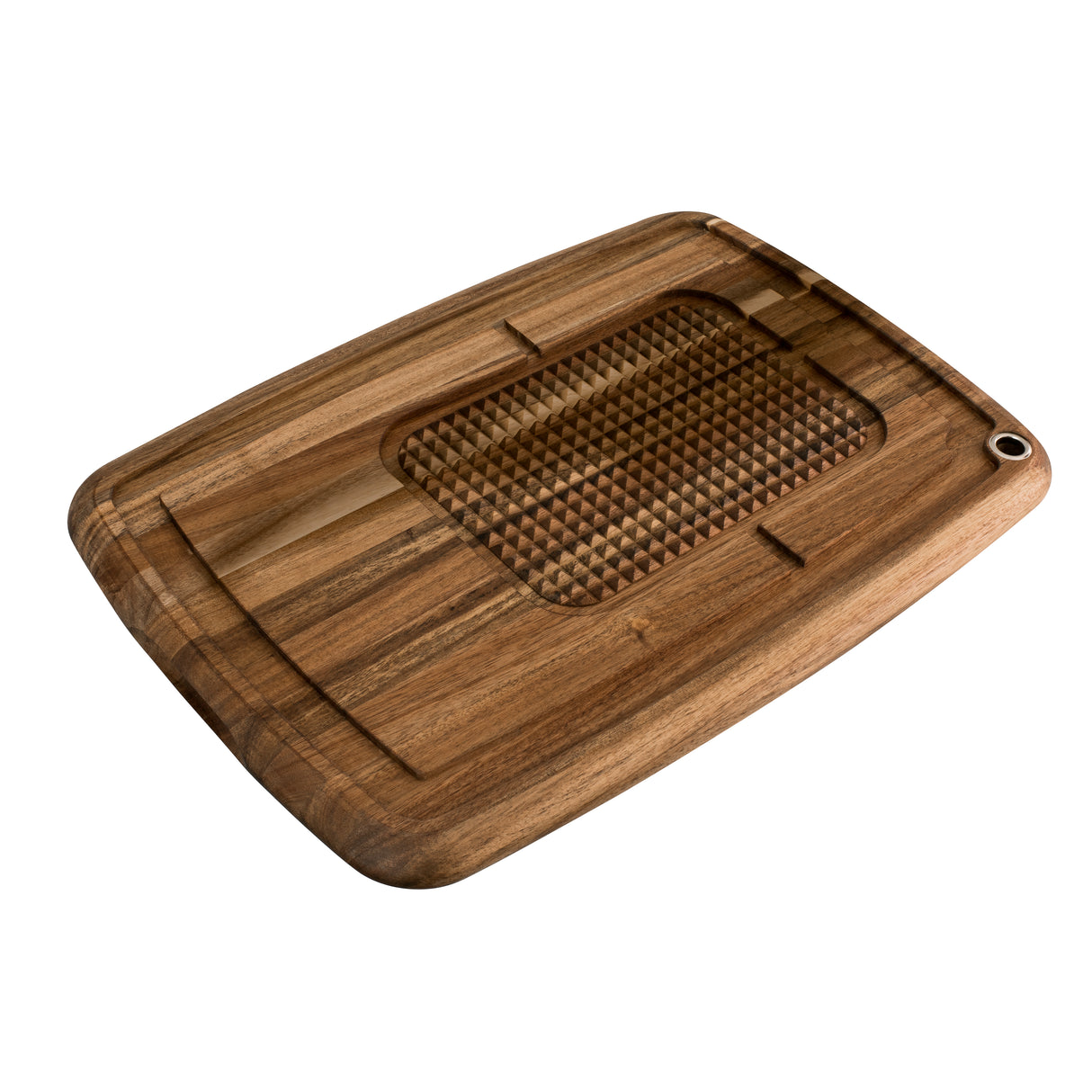 74572 - Carving Board with Feet, 56 x 39 x 6cm Acacia